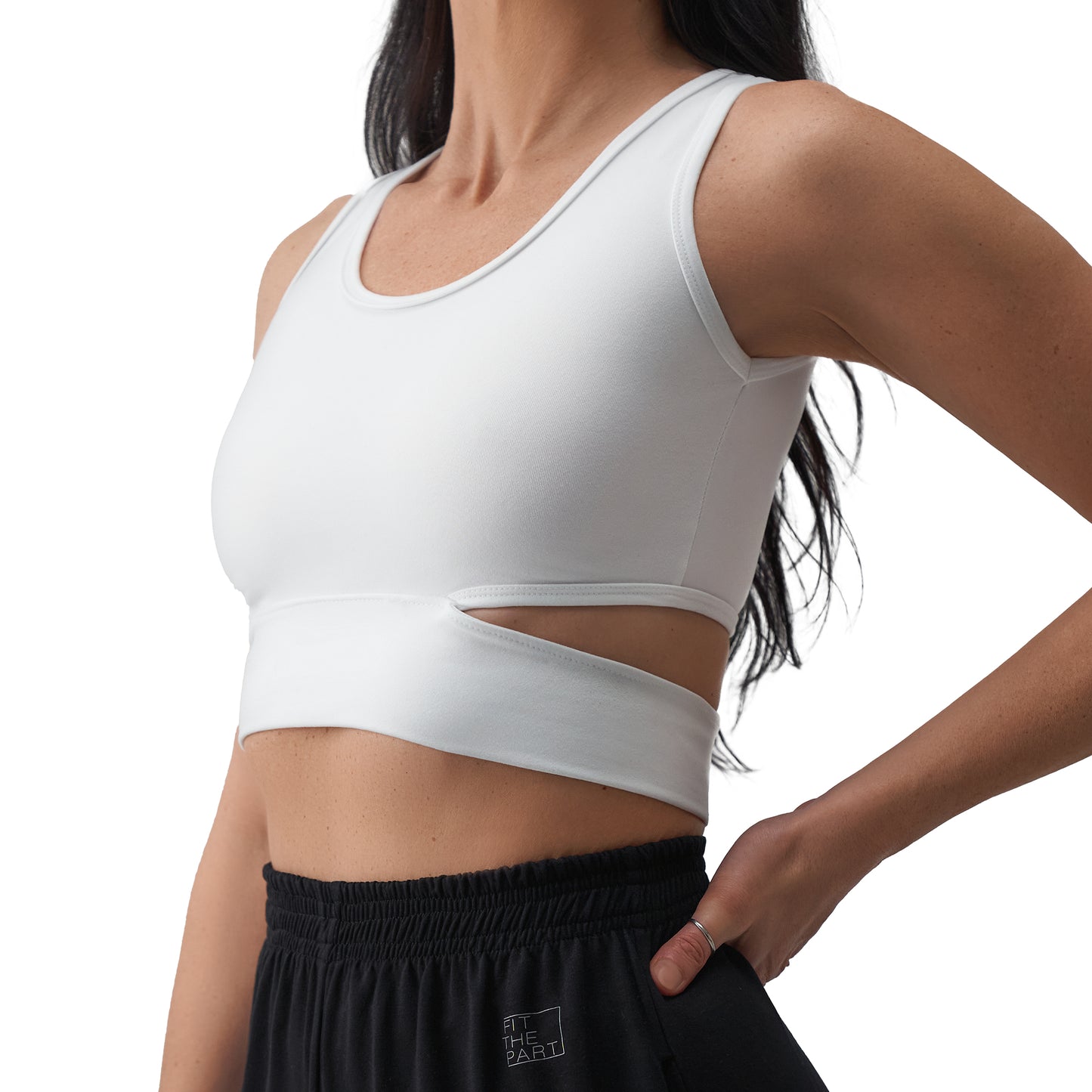 DARING - CUT-OUT SPORTS BRA - FIT THE PART