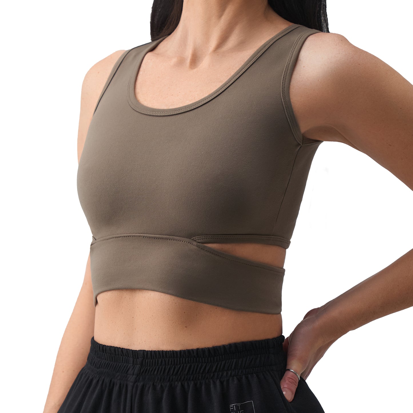 DARING - CUT-OUT SPORTS BRA - FIT THE PART