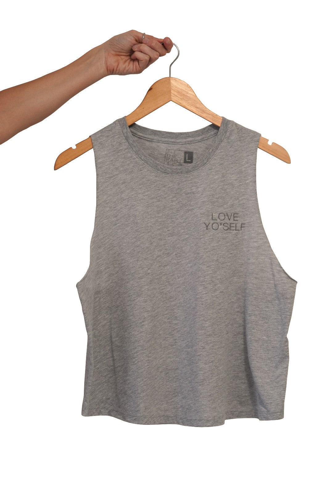RACER BACK TANK TOP - LOVE YO'SELF