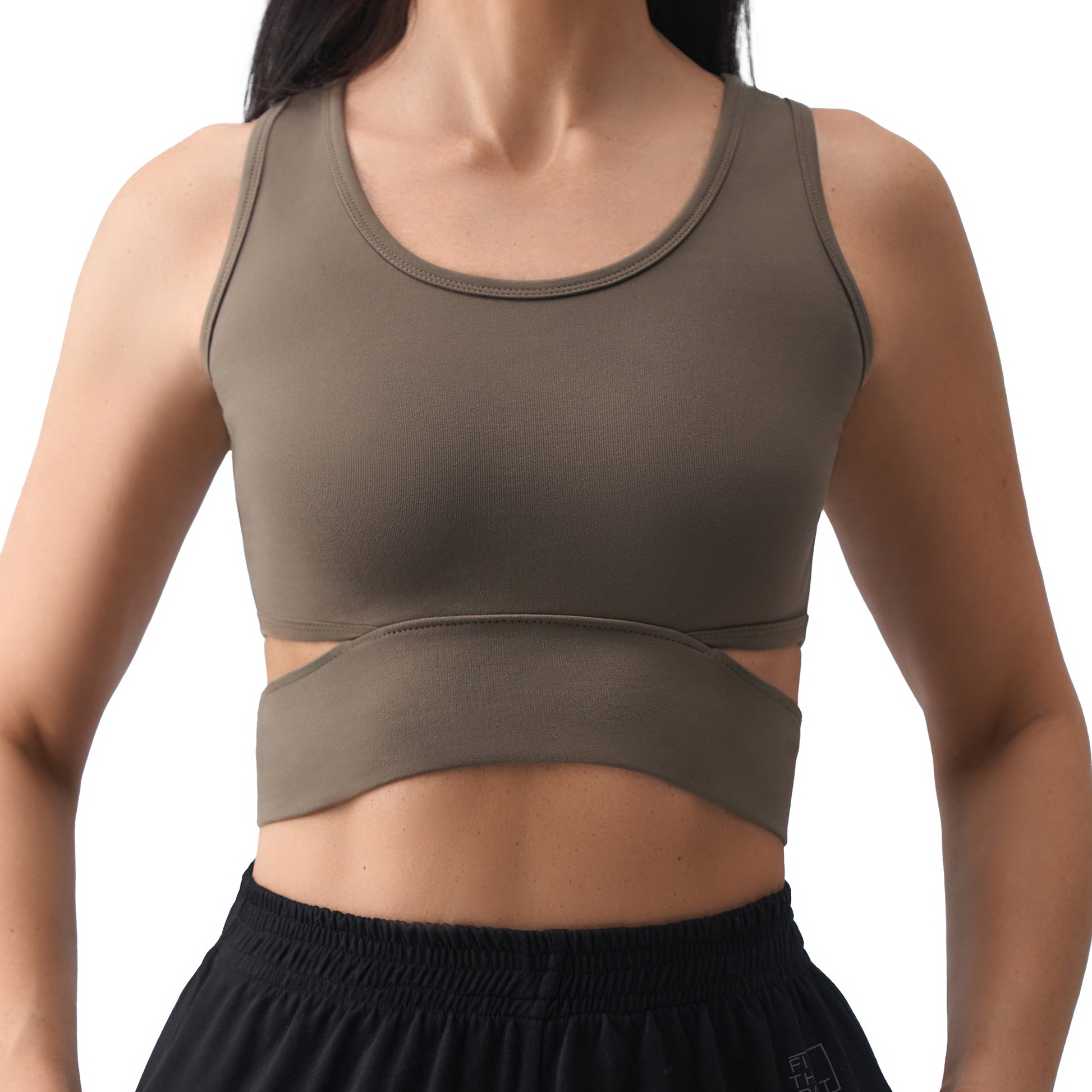 DARING - CUT-OUT SPORTS BRA - FIT THE PART